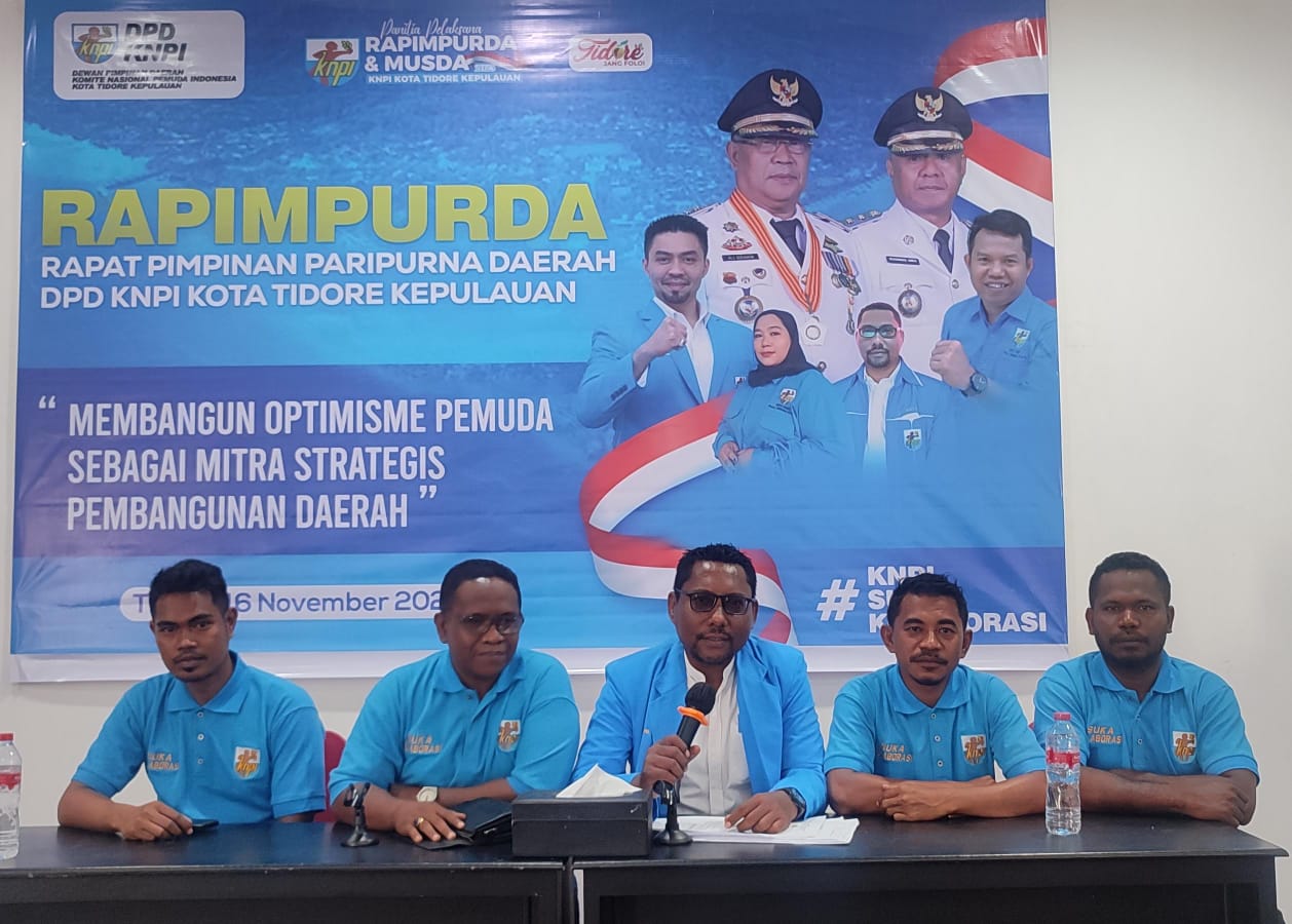 Rapimpurda DPD KNPI Kota Tidore Kepulauan Resmi Di Helat