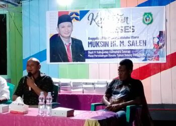 Gelar Reses Perdana, Muksin Hi. M. Saleh Serap Aspirasi Masyarakat Halmahera Selatan