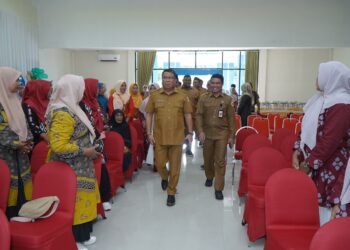 Hadiri Hari Jadi Ke-11 UPT Puskesmas Rum Balibunga, Sekda Apresiasi Tenaga Kesehatan Atas Pengabdiannya