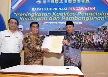 BPKP Malut Bersama 11 Pemda Teken Komitmen Peningkatan Kualitas Pengelolaan Keuangan Dan Pembangunan