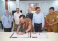 Pemda Tidore Melalui RSD Resmi Menandatangani Perjanjian Kerjasama Dengan Kejari Tentang Bantuan Hukum