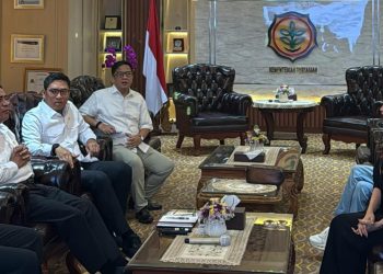 Temui Andi Amran, ini pembahasan Sherly Tjoanda untuk Strategi pangan Maluku Utara