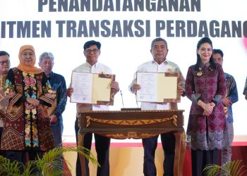 Perluas Bisnis dan Investasi, Pemprov Malut dan Jatim remi Teken Kerja Sama melalui Misi Dagang