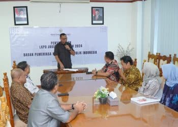 Wali Kota Tidore Serahkan LKPD Kota Tidore Kepulauan TA 2024 Unaudited kepada BPK RI Perwakilan Malut