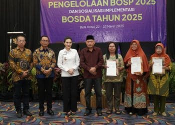 Rakor Pengelolaan BOSP Dan Sosialisasi BOSDA Tahun 2025 Resmi Dibuka