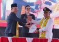 Gubernur Malut Hadiri Sertijab Bupati-Wakil Bupati Halut 2025-2030
