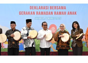 Enam Kementerian/Lembaga resmi lakukan Deklarasikan Gerakan Bersama Ramadan Ramah Anak