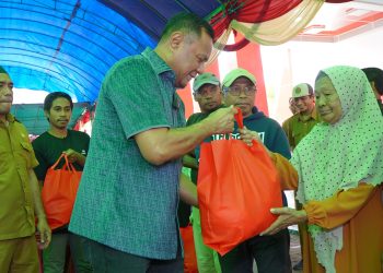 1.021 Penerima Bantuan Pangan di Kecamatan Oba Utara Resmi Diserahkan Walikota