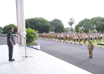 Pimpin Apel Gabungan, Walikota Ingatkan ASN Disiplin dan Berikan Pelayanan Terbaik Kepada Masyarakat