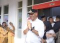 Disambut Meriah Ribuan Pegawai, Wali Kota Tidore Sampaikan Terima Kasih