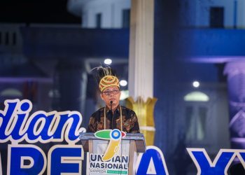 Gelar Welcoming Dinner Undian Tabungan Simpeda, Pj Gubernur Papua Sambut Direksi BPDSI
