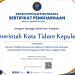 Pemkot Tidore Sabet Penghargaan dari BKN atas Keberhasilan Menyelesaikan CASN T.A 2024
