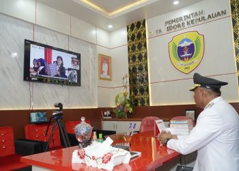 Wali Kota Tidore Kepulauan Ikut Upacara Peringatan Hari Otda ke 29 Tahun 2025