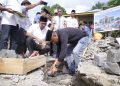 Wali Kota Tidore Resmi Melakukan Peletakan Batu Pertama Masjid Al-Ansyar Bua-Bua Kelurahan Gubukusuma