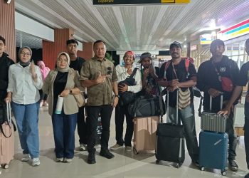 Wali Kota Tidore bersama Delegasi YCC bertolak dari Ternate Menuju Surabaya