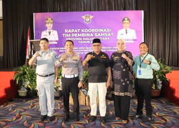 Tingkatkan Kepatuhan Wajib Pajak, Sekda Malut Buka Rakor Tim Pembina Samsat 2025