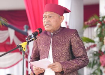 Jadi Inspektur Hardiknas, Wagub Malut Sampaikan Pidato Mendikdasmen 