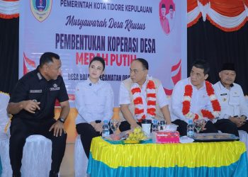 Sambut Kehadiran Menteri Koperasi dan Wamen Kemendes RI, Walikota Mengapresiasi Kunjungan Kerjanya ke Tidore Kepulauan