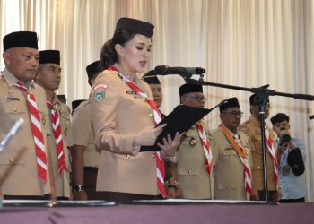 Gubernur Sherly Titip 4 Pesan Pada Pelantikan Pengurus MABIDA, Kwarda Dan LPK Kwarda