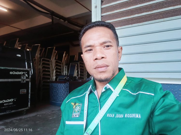 Sekretaris DPC PKB Kota Tidore Kepulauan, Amiruddin Abdul Kadir