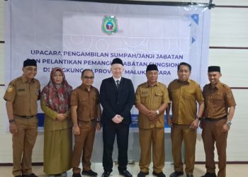 Gubernur Malut Lantik Aphandic Duvadilan sebagai Pejabat Fungsional