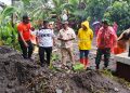 Begini Respon Ketua Komisi III DPRD Tikep, Kalak BPBD dan PU Saat Tinjau Lokasi Banjir di Bobo