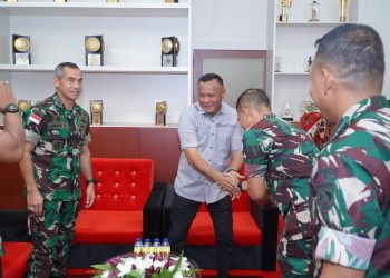 Jelang Pelaksanaan Balap Sepeda, Danrem 152 Babullah Kunjungi Tidore