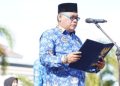 Upacara Hari Kesadaran Nasional di Malut, Gubernur Tekankan Disiplin ASN dan Tata Kelola Aset