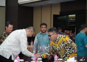 Wakil Walikota Tidore Kepulauan Hadiri Ramah Tamah Anggota IV BPK RI