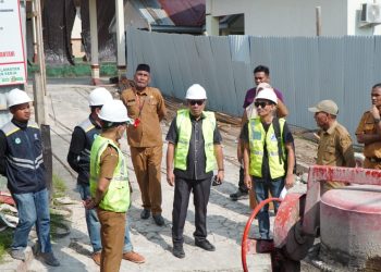 Tinjau Beberapa Proyek Yang Bersumber Dari DAK, Ini Yang Disampaikan Ahmad Laiman
