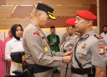 Kapolresta Tidore Pimpin Sertijab Kabag Log dan Kasat Reskrim Polresta Tidore