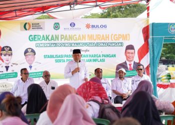 Gerakan Pangan Murah di Sofifi Diserbu Warga, Pemprov Malut Tekan Lonjakan Harga Jelang Nataru