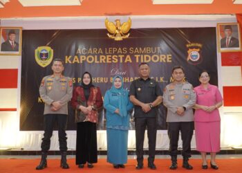 Wali Kota Hadiri Lepas Sambut Kapolresta Tidore