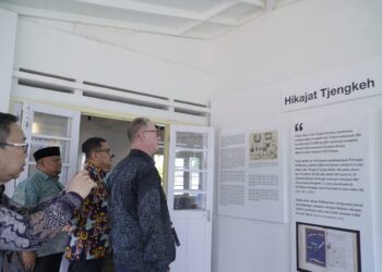 Disambut Baik Saat Kunjungi Tidore, Thomas Loidi: Kota Yang Miliki Sejarah Besar di Indonesia