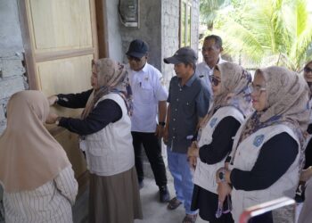TP PKK Tidore Resmi Serahkan Kunci dan Berita Acara Perbaikan RTLH