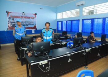 Dua Peserta Ikuti Tahapan CAT Psikologi SIPSS 2026 di Polda Maluku Utara