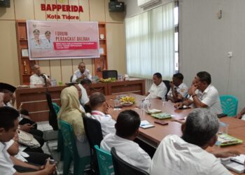 Pemkot Tidore Kepulauan Mulai Menyusun RKPD Tahun 2027