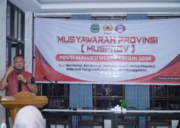 Muhammad Sinen Kembali Pimpin PBVSI Maluku Utara