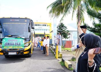 Pemda Tidore Kepulauan Menyambut Kedatangan 114 Jamaah Haji